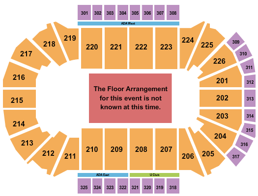 Resch Center Journey Seating Chart